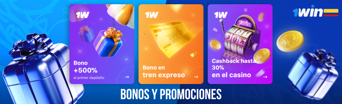 1Win ofrece varias bonificaciones